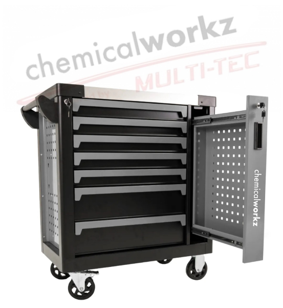 chemicalworkz Professional Tool Cart Werkzeugwagen 254tlg.